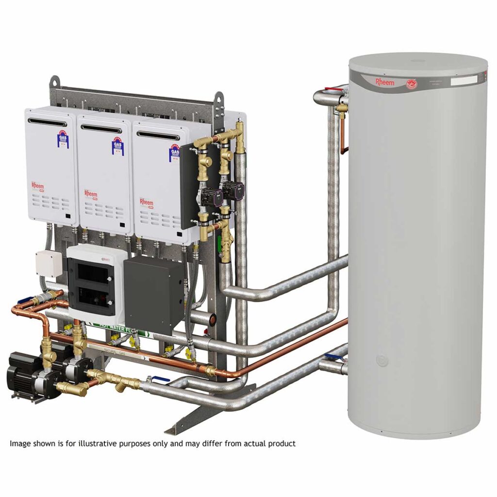 Sizing Hot Water Plant from Rheem