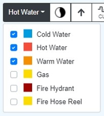 product update showing cold water and hot water workspace