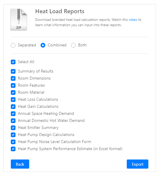 Underfloor Heating Heat Loss Report