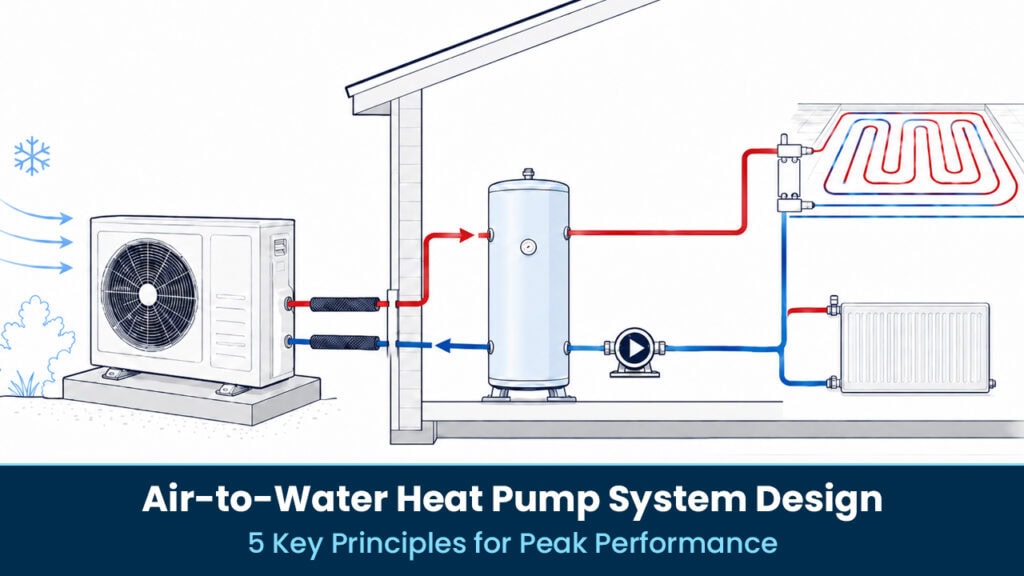 Air-to-Water Heat Pump System Design