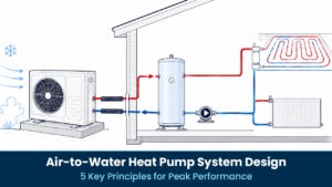 Air-to-Water Heat Pump System Design