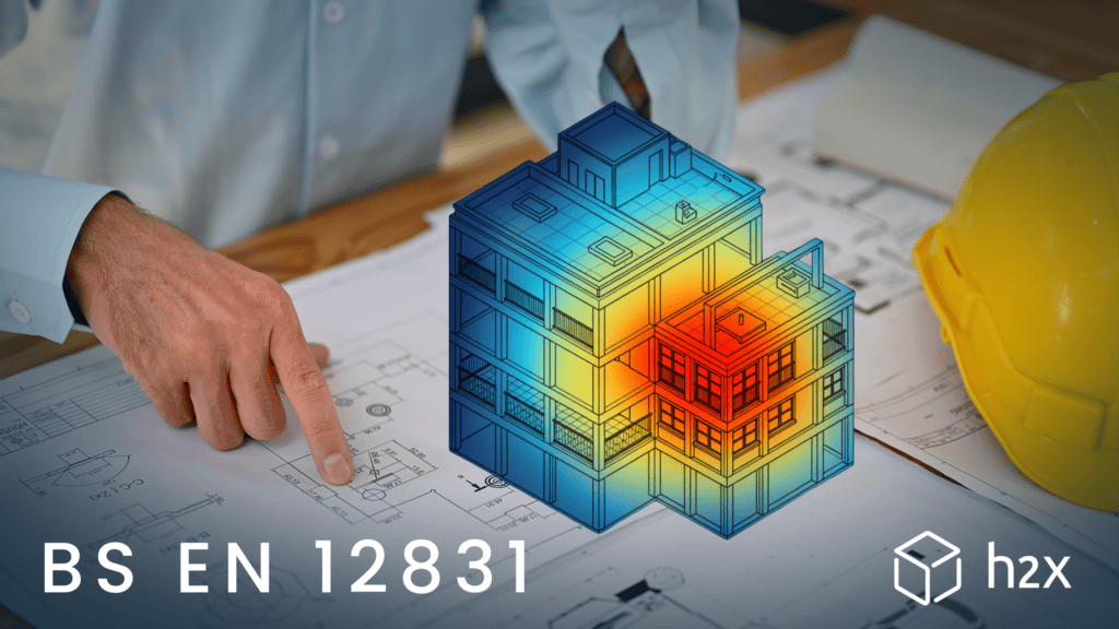 Designing to BS EN 12831-1:2017 in h2x